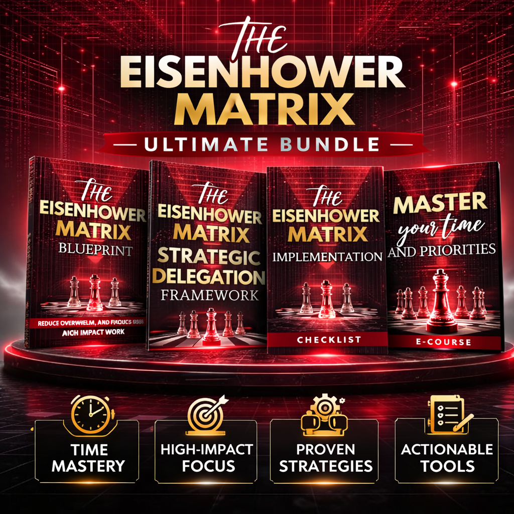 Eisenhower Matrix Ultimate Bundle