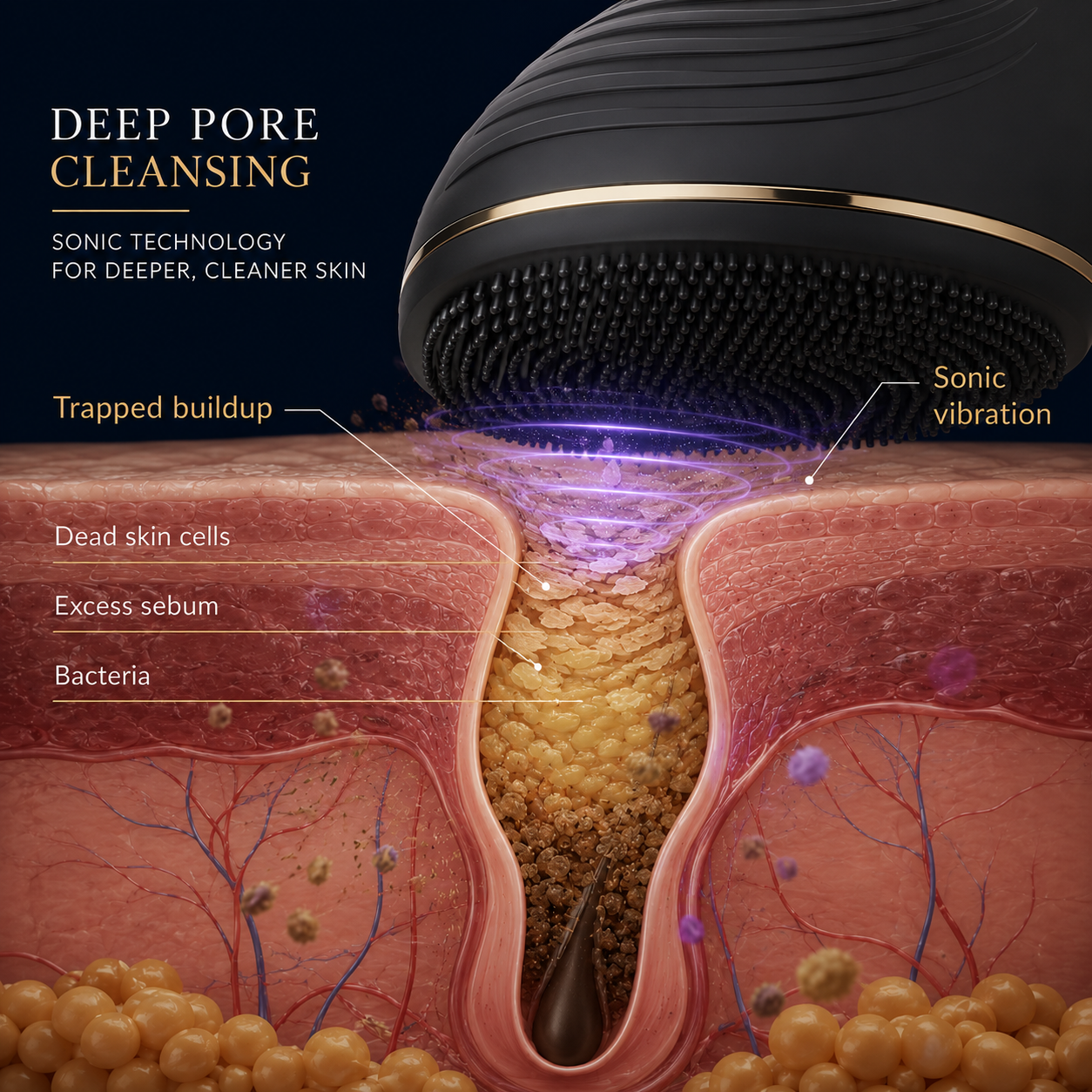 ClearPulse™ Facial Brush